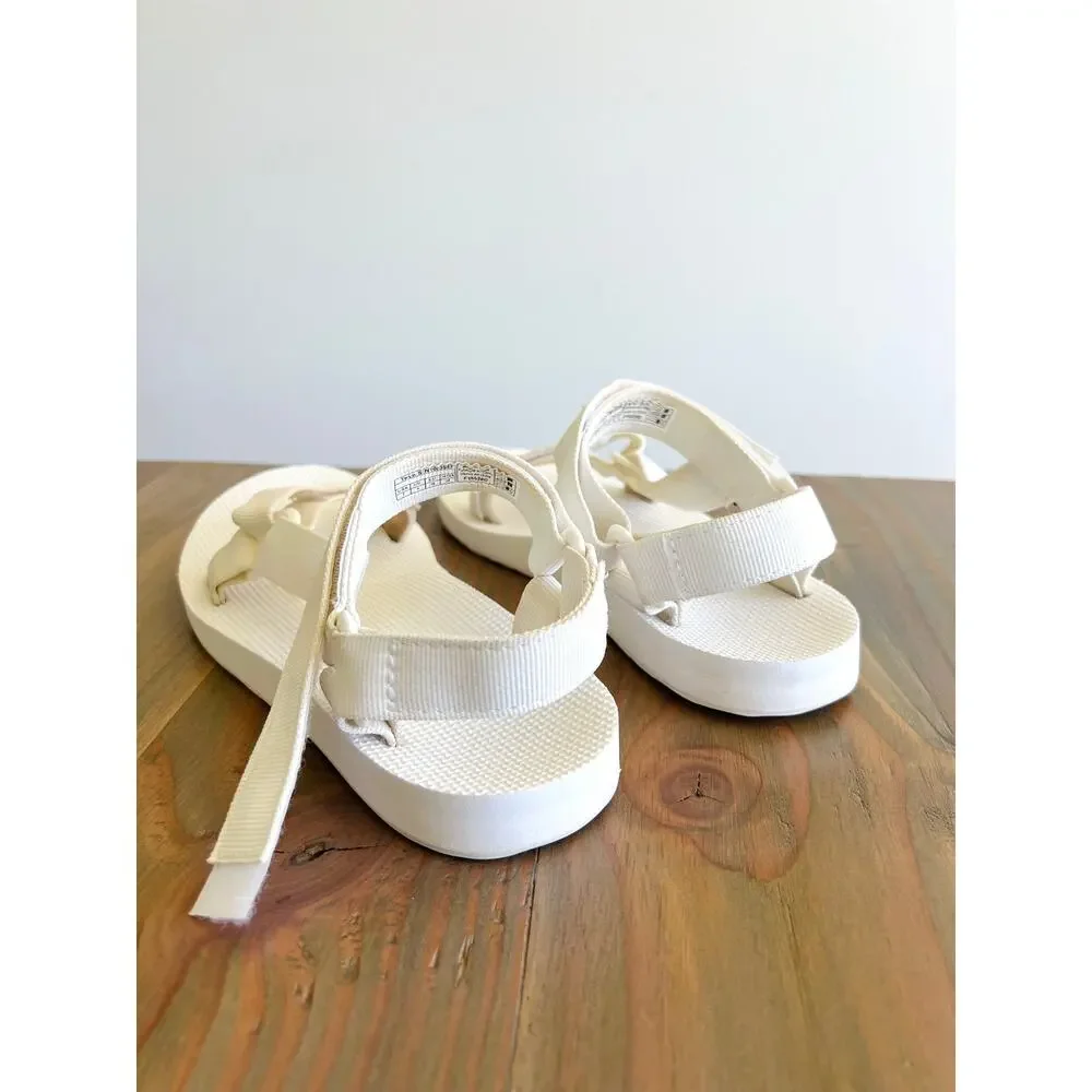 Teva White Original Universal Sandal Women's 7 - Picture 4 of 7